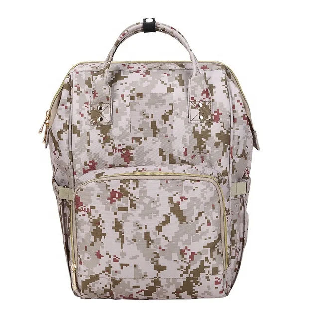 

Free Shipping wholesale mommy bag backpack boutique solid Camouflage mommy bag large women for baby bagpack Diapers bag, Picture