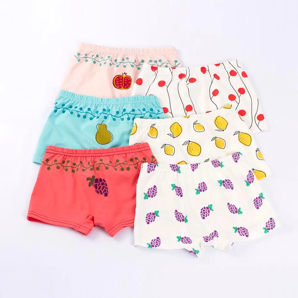 

Joyo Roy Children cotton underwear girls cute printed boxer briefs baby fashion underwear wholesale OBM ODM OEM recruit agent