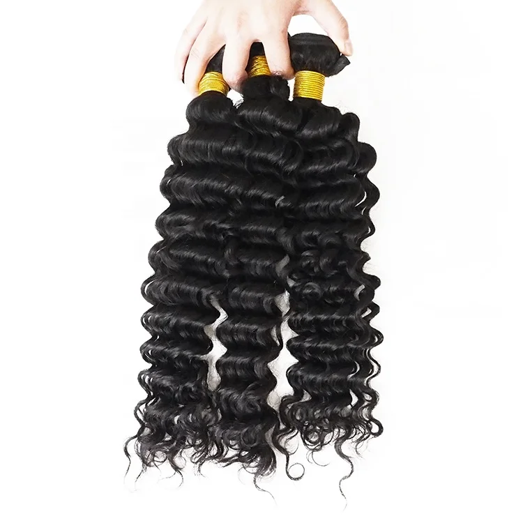 

Unprocessed Cuticle Aligned Virgin Deep Wave Brazilian Hair