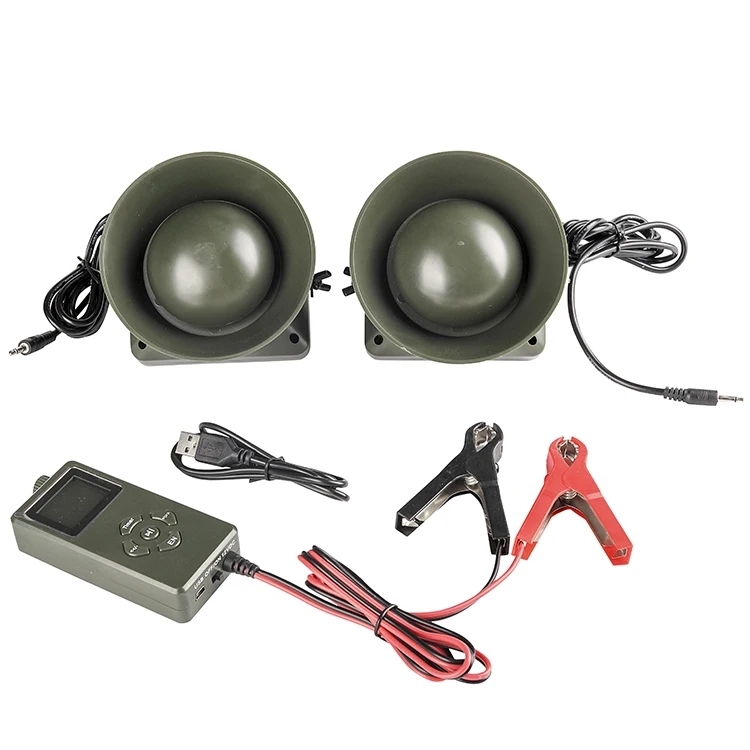 

Factory Offer 60W Hunting Mp3 Bird Caller With Memory Timer, Green/camouflage