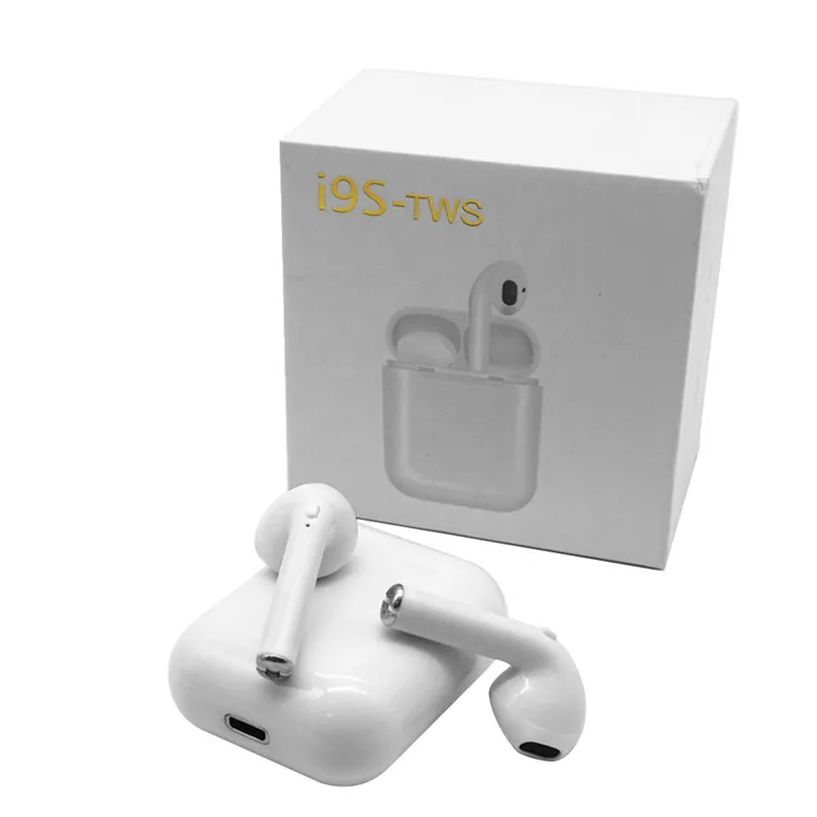 

Mini i9s TWS Wireless Headphones BT 5.0 Binaural Call in-Ear Earphones Earbuds with Mic for IOS Androis Smart Phones, N/a