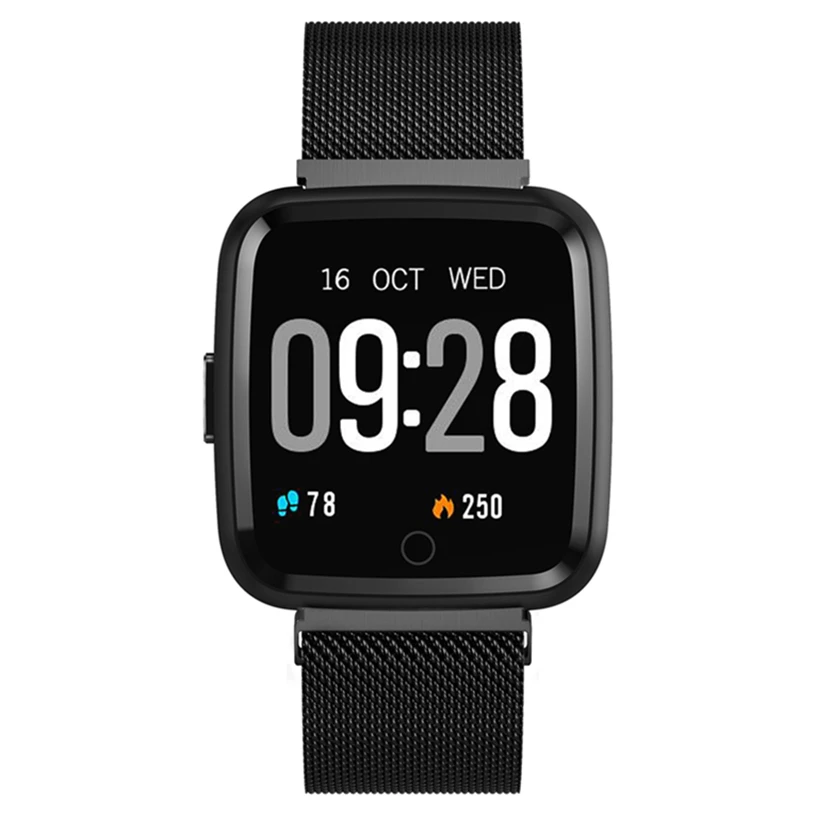 

BTwear Smart Watch Men Women Y77 2018 Pressure Blood Oxygen Heart Rate Monitor Sports Tracker Smartwatch IP68 Connect IOS