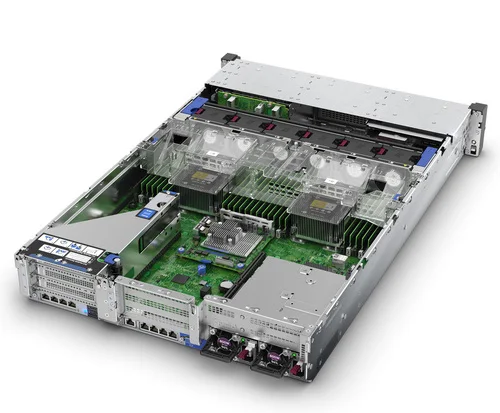 
HPE ProLiant DL380 Gen10 Intel Xeon Gold 5120 CPU 1P 1TB hard drive DDR4 32GB RAM P408i-a 8SFF 2x500W PS Server 