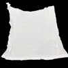 Bulk white cotton wiping rags for oil absorbent cloth