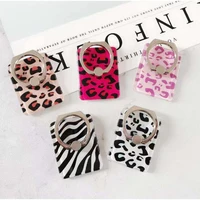 

Leopard Phone Stand Ring Holder 360 Degree Rotation Phone Ring Grip