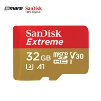 

Original SanDisk Memory Card 32GB Extreme micro TF SD Card UHS-I C10 U3 V30 A2 64GB 128GB 256GB 400GB TF Cards Micro Memory Card
