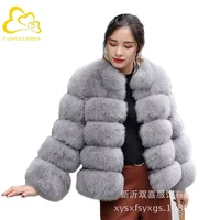 

Faux fur Europe and the United States explosion models autumn and winter new fox fur coat women's clothing