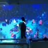 Hot selling interactive sketch wall touch projecion screen art for kid education games software amusement park indoor playground