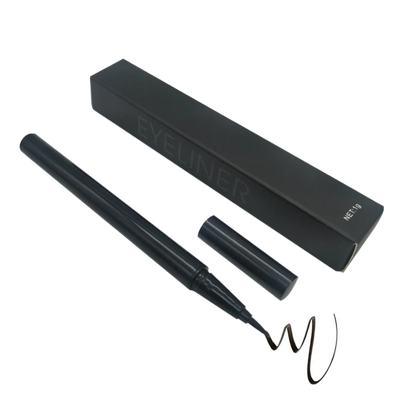 

No logo waterproof Factory Supply Wholesale Cosmetic eyeliner pen Makeup Pencil, Black