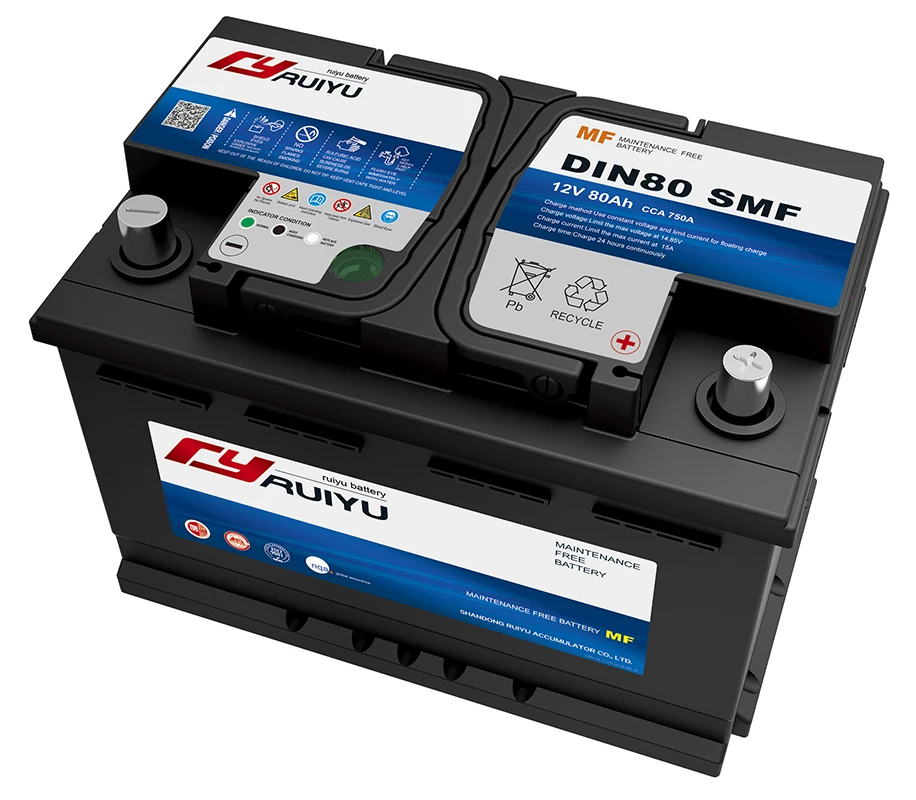 
DIN75 SMF lead acid car batteries delco automotive battery  (60310590949)