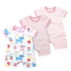 Amazon Summer Hot Sale Boutique 100% Cotton Wear Soft Organic Romper Baby Clothes