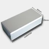 Fast delivery CNC machining solid moistureproof silver anodizing aluminum profile extruded battery box