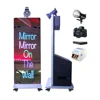 2019 new cheap 76 inch selfie me photo booth, magic mirror photo booth machine, cheap photobooth wholesale