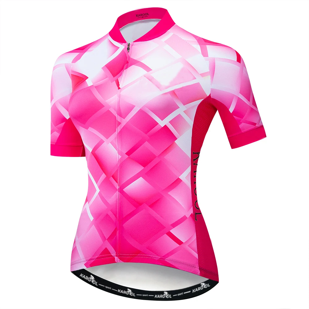 

Karool New Style Women Ciclismo Pro Custom Wholesale Bicycle Shirt