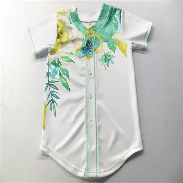 

Fully open button baseball uniform Small Quantity Baseball Jersey, No limit (all color are available)