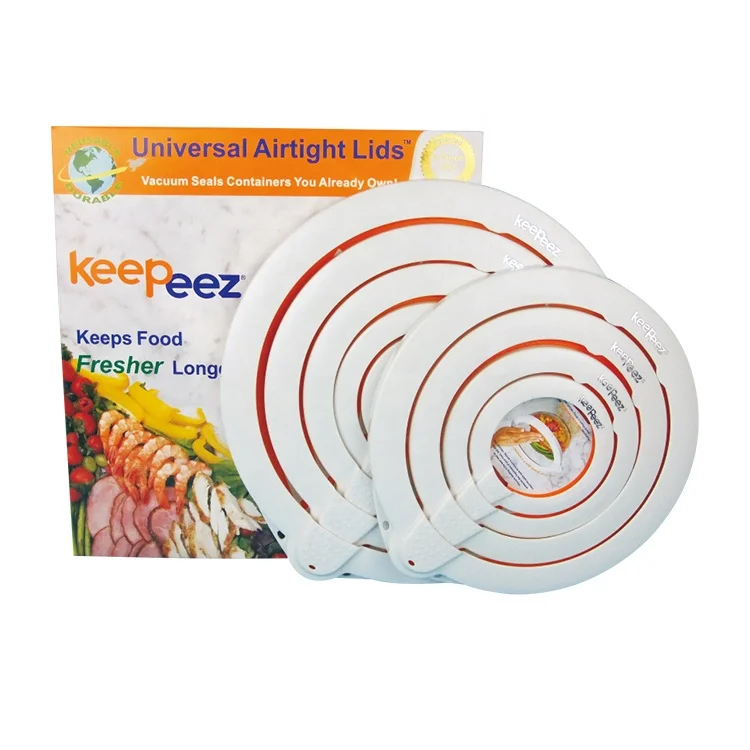 
Vacuum Sealed plastic lid cover 