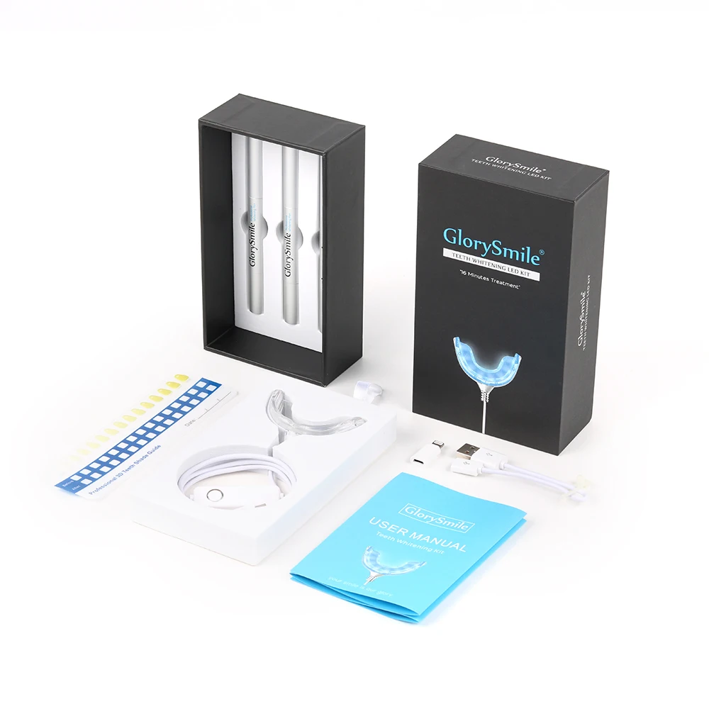 

CE Approved Smart LED White Light New Teeth Whitening KIt Private Logo