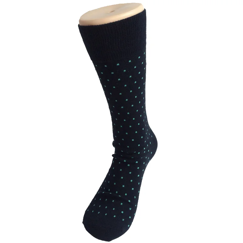 

Style fashion high quality mens polka dot mens cotton socks, Colorful