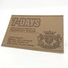 Wholesale Custom Brand Name Logo Embossed PU Faux Leather Labels and Patches for Jeans Clothing and Sofa