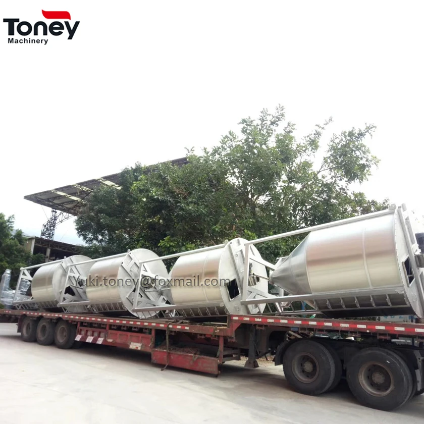 
vertical plastic material color mixer with 500kg capacity 