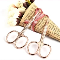 

Private label stainless steel professional Custom cosmetic eyelash eyebrow scissors