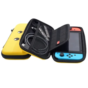 portable Travel carrying hard shell eva case for  game controller for Pikachu nintendo switch case