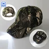 New Luminous LED Fishing Hats Hunting Camouflage Caps for Hunting&Fishing etc Sports Events at Night or Promotional Gifts
