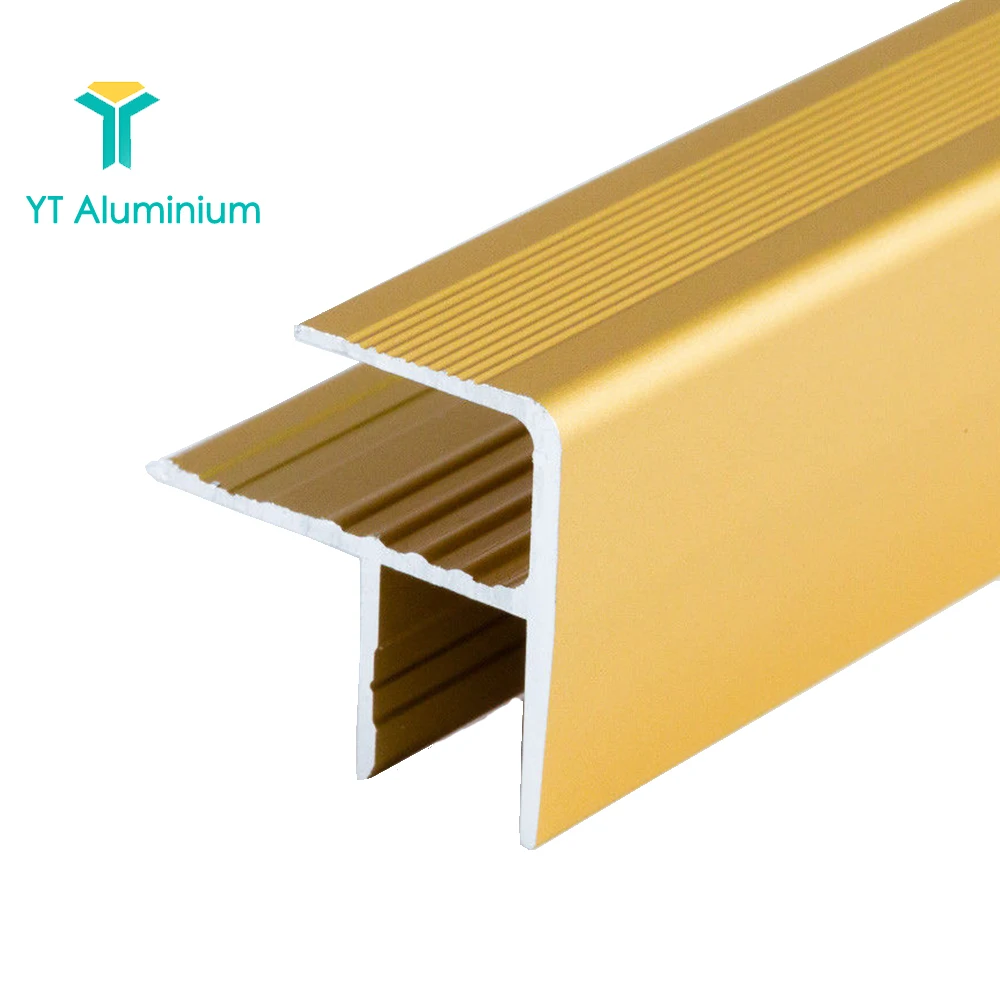 Aluminium Brushed Effect Laminate Wood Floor 8mm Stair