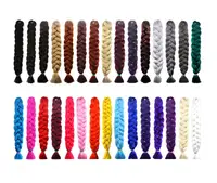 

Wholesale Price many colors 24inch Synthetic jumbo hair braid synthetic braiding hair