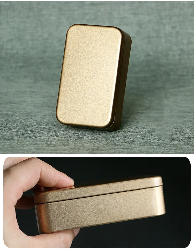 
small rectangle tin box jewelry packing box promotional gift box 