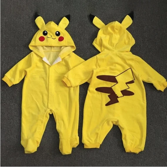 Déguisement/Pyjama confort de Pikachu pour Bébé & grand Bébé – La, fantasia  de pikachu para bebe