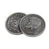 Factory wholesale high quality cheap metal skulls old indian coins making