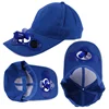 Custom Summer Sport Outdoor Hat Caps solar cooling fan cap