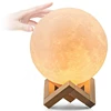 Tap Change 7 Colors Modern Home Decor 3D Printing LED Moonlight Lunar Moon Night Lamp
