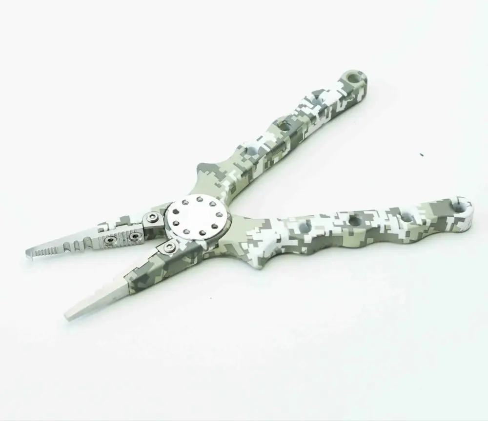 

Aluminium Fishing Pliers with tungsten cutter OFPA-01(CAMO
