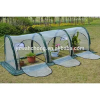 

1m 2m Folding Vegetable Greenhouse Plant Outdoor Grow Tent Tunnel Greenhouse