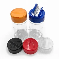 

Plastic Spice Container Salt Shaker and Pepper Bottle with Flip Cap wholesale