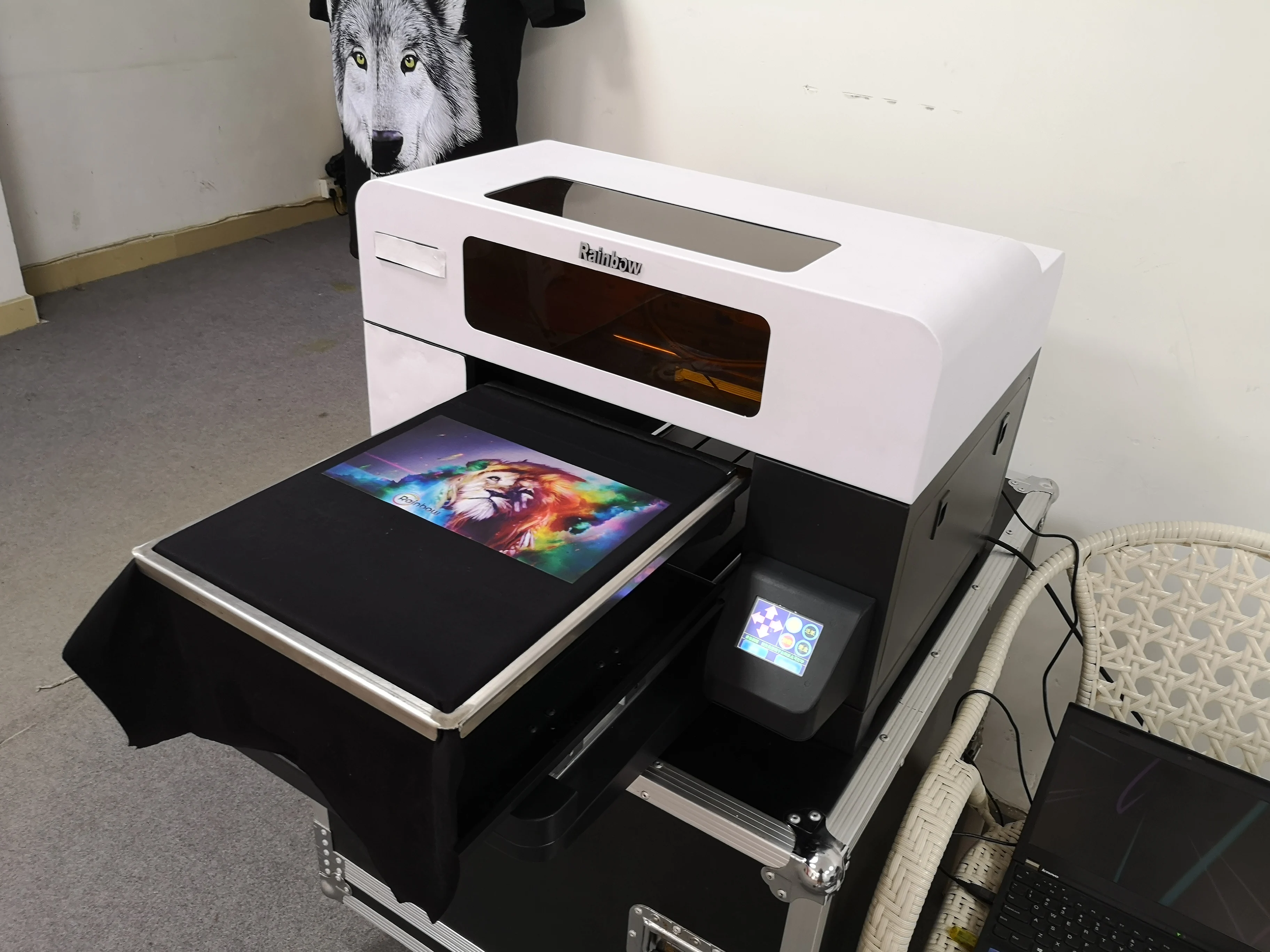 便宜的 a3 尺寸 t恤打印机纺织印花机 3d 织物打印机