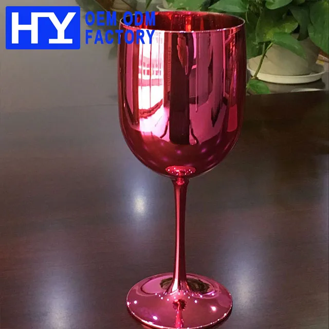 
16oz Moet And Chandon Gold Plastic Champagne Glasses 