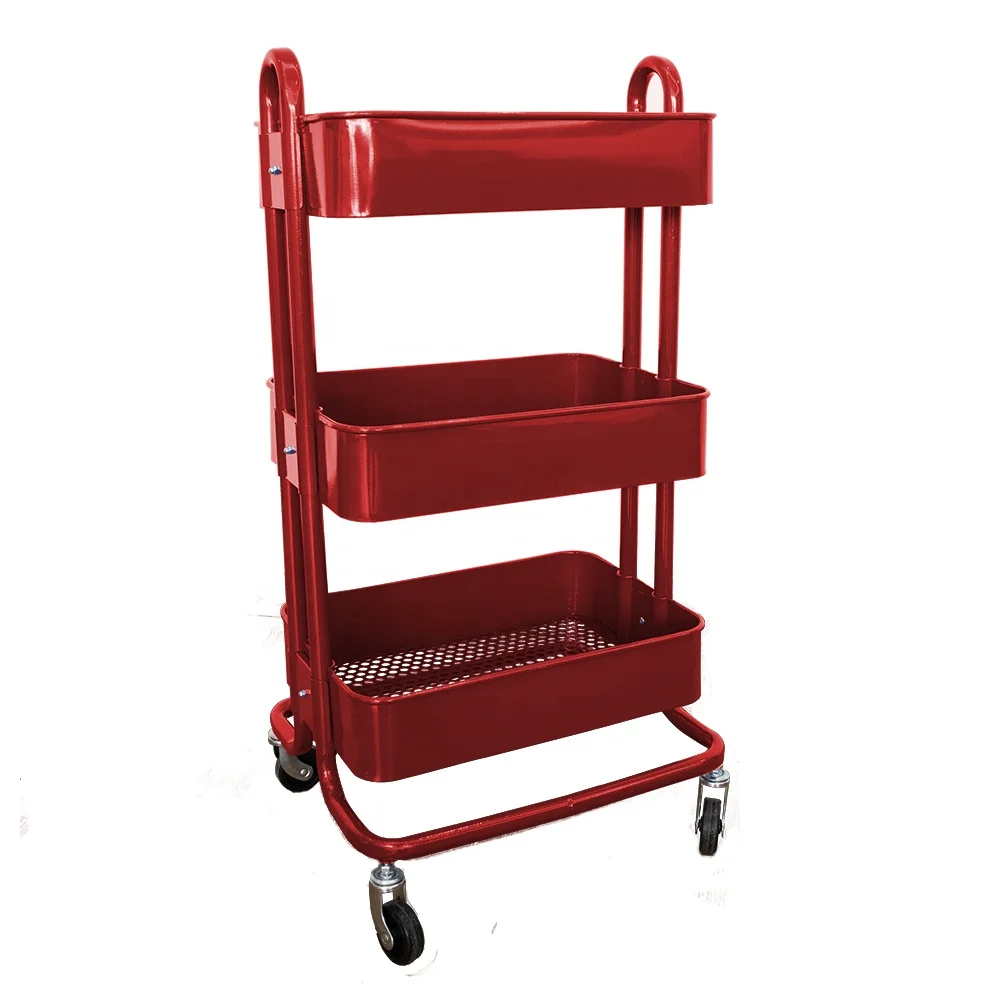 
Mobile kitchen storage cart 