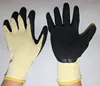 SUNCEND Cotton Liner Latex Palm Coated Wrinkle Surface Safety Glove