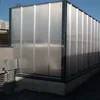 Solid polycarbonate sheet for walkway skylight roofing