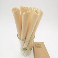 

Biodegradable Organic Jumbo Bamboo Straw Jumbo Boba Tea Straw