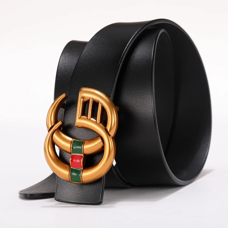 

New arrival woman jeans belt designer men belts real leather Of Low Price