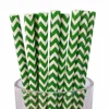 SR 10000pcs Free Samples Environmentally Friendly Green Red Blue Orange Purple Chevron Unwrapped Pretty Paper Drinking Straw FDA