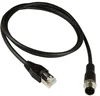 DW04QR117 TL357 Sensor Cable M12 Plug RJ45 Plug 3 m 16 A 32 VAC/42