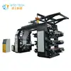 non woven bag high speed flexographic printing machine 6 color wto tech brand