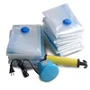 high quality reusable vacuum zipper bag with pump