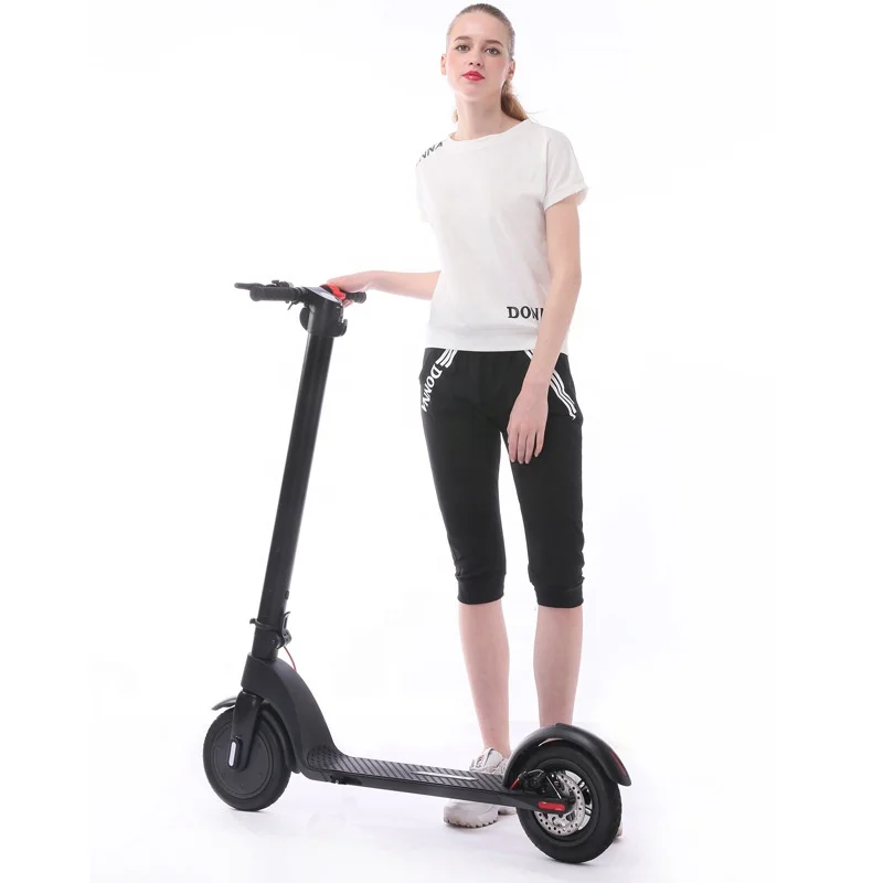 

2019 Trending Adult Foldable Sharing Electric Powered Scooter Replaceable Battery E Scooter, Black