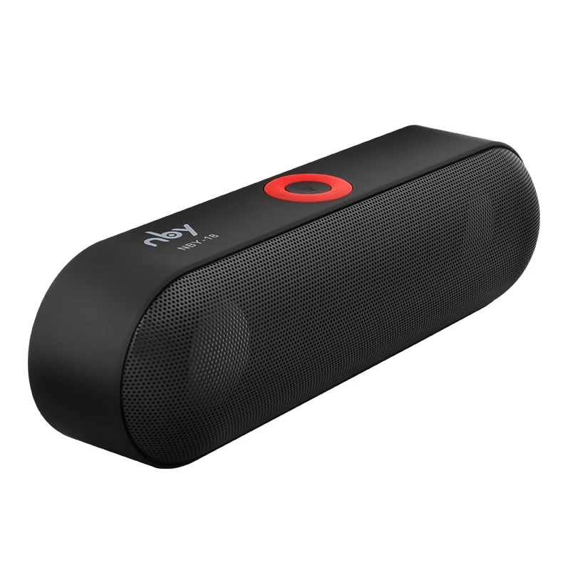 

New gadgets 2021 electronics portable mini bluetooth midrange speaker, Black/silver/blue/red